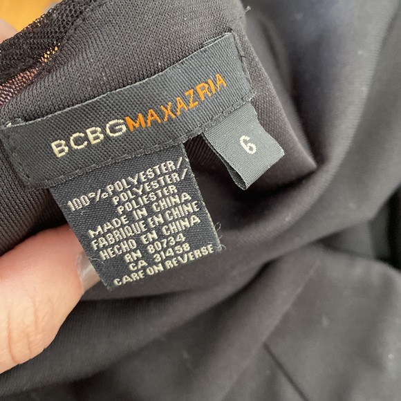 Bcbgmaxazria midi dress black - Picture 5 of 5